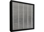 Filter-Set SONNENKÖNIG "für Luftreiniger Wengen", schwarz, B:25,5cm H:28cm T:4,5cm, Kunststoff, Filterkartuschen, Filter-Set, 27x29,5x5 cm