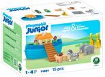 Konstruktions-Spielset PLAYMOBIL "Meine Mitnehm-Arche Noah (71681), JUNIOR", bunt, Spielbausteine, Baby, Kunststoff, Konstruktions-Spielset, Made in Europe