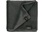 Handtuch "Sense", grau (anthrazit), B:50cm L:100cm, Frottee, Obermaterial: 100% Baumwolle, SCHÖNER WOHNEN-KOLLEKTION, Handtücher, Handtuch, mit Velourborte, hautschmeichelnde Airtouch Qualität, super weich