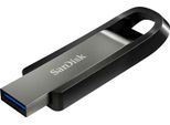 SANDISK USB-Stick "Ultra Extreme Go 3.2 Flash Drive 128 GB", silber (edelstahlfarben), 128GB GB, USB-Sticks, USB-Stick