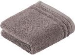 Gästehandtücher VOSSEN "Vienna Style Supersoft", grau (pepplestone), B:30cm L:50cm, Walkfrottee, Baumwolle, Handtücher, Gästehandtücher, im Set, supersoft Baumwolle