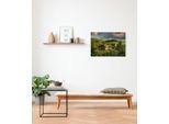 Leinwandbild KOMAR "Rustic Charme - Größe 60 x 40 cm", bunt (farbe bild(er): bunt), B:60cm H:40cm T:2cm, Holz, Papier, Bilder, Leinwandbild, Keilrahmenbild mi Echtholzrahmen