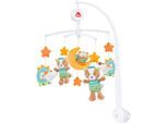 Mobile FEHN "Sleeping Forest, Musikmobile", bunt, Mobilés, BabyB:40cm H:65cm, Kunststoff, Plüsch, Softvelour, Mobile, B:40cm H:65cm