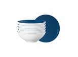 Schale SELTMANN WEIDEN "Dessertschalen Life Fashion ø 14,6 cm 6er Set", blau (classic blau), L:14,6cm, Schüsseln, Schale