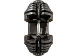 Hantel-Set U.N.O. FITNESS "DB 40 verstellbare Hantel", schwarz, Hanteln, 40,55 kg, Kunststoff, Stahl, Hantel-Set, Schnellverstellung des Gewichts