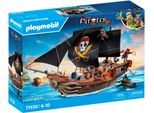 Konstruktions-Spielset PLAYMOBIL "Großes Piratenschiff (71530), Pirates", bunt, Spielbausteine, Kinder, Kunststoff, Konstruktions-Spielset, Made in Europe