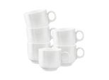 Tasse SELTMANN WEIDEN "Cappuccinotassen Sento Home 300 ml weiß", weiß, 1 tlg., Porzellan, Trinkgefäße, Tasse