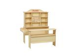 Kaufladen ROBA "Verkaufsstand, Natur", beige (natur), Kaufläden, KinderB:107cm H:120cm T:95cm, Kaufladen, B:107cm H:120cm T:95cm