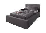 Tagesdecke, grau, B:230cm L:220cm, Polyester, WESTFALIA SCHLAFKOMFORT, Tagesdecken, Tagesdecke