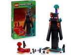 Konstruktionsspielsteine LEGO "Der Enderman-Turm (21279), LEGO Minecraft", bunt, Spielbausteine, Kinder, Kunststoff, Konstruktionsspielsteine, Made in Europe