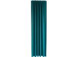 Vorhang HOMING "RE-Allen" Gr. 1, blau (petrol), B:140cm H:245cm, Polyester, Gardinen, Vorhang, Fertigschal RE-Allen