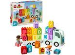 Konstruktionsspielsteine LEGO "ABC-Lastwagen (10421), LEGO DUPLO Town", bunt, Spielbausteine, Baby, Kunststoff, Konstruktionsspielsteine, Made in Europe