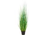 Kunstgras CREATIV GREEN "Grasbusch Miscanthus", grün, H:145cm, Kunststoff, Kunstpflanzen, Kunstgras, mit naturgetreuen Grashalmen