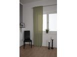 Vorhang HOMING "Lian" Gr. 1, grün, B:140cm H:245cm, Leinen, Polyester, Gardinen, Vorhang, Vorhang Lian