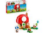 Konstruktionsspielsteine LEGO "Party beim Toad-Haus (72041), LEGO Super Mario", bunt, Spielbausteine, Kinder, Kunststoff, Konstruktionsspielsteine, Made in Europe