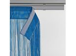 Schiebegardine LIEDECO "String" Gr. 1, blau (hellblau), B:60cm H:245cm, Polyester, Gardinen, Schiebegardine, HxB: 245x60