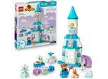 Konstruktionsspielsteine LEGO "Annas und Elsas Party im Eispalast (10455), LEGO DUPLO Disney™", bunt, Spielbausteine, Baby, Kunststoff, Konstruktionsspielsteine, Made in Europe