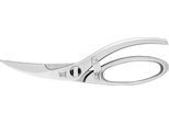 Geflügelschere ZWILLING "TWIN Select", silber (silberfarben), B:7cm, Scheren, Geflügelschere, Rostfreier Spezialstahl, Ergonomisch, 23,5 cm, silberfarben