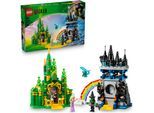 Konstruktionsspielsteine LEGO "Emerald City & Kiamo Ko Castle (75689), LEGO Wicked", bunt, Spielbausteine, Kinder, Kunststoff, Konstruktionsspielsteine, Made in Europe