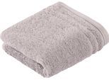 Gaestehandtuecher VOSSEN "Vienna Style Supersoft", grau (light grau), B:30cm L:50cm, Walkfrottee, Baumwolle, Handtücher, Gaestehandtuecher, im Set, supersoft Baumwolle