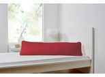 Kissenbezug PRIMERA "Seitenschläferkissen", rot, B:40cm L:140cm, Mako-Jersey, Obermaterial: 100% Baumwolle, Kissenbezüge, Kissenbezug, in weicher Feinjersey-Qualität