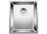 Küchenspüle BLANCO "ANDANO 340-U", silber (edelstahl seidenglanz), B:38cm, Edelstahl, Küchenspülen, Küchenspüle