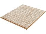 Badematte KLEINE WOLKE "Dottino", beige (macadamia), H:15mm, Polyester, Badematten, Badematte, Badteppich, modernes 2 farbiges Design