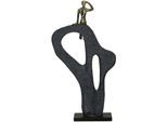 Casablanca by Gilde "Skulptur Blick in die Ferne bronzefarben H. 47 cm"