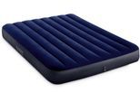 Luftbett INTEX "DURA-BEAM Classic Downy Airbed" Gr. 137, blau, Luftbetten, B/H/L: 137cm x 25cm x 191cm, Vinyl, Luftbett, B:137cm H:25cm L:191cm