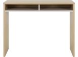 Konsolentisch GAMI "SOLENA", eiche rookwood nachbildung, melamin kashmir, eiche rookwood nachbildung, melamin kashmir, eiche rookwood nachbildung, B:100cm H:76cm T:42cm, Tische, Konsolentisch, Konsolentisch