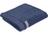 Handtücher ROSS "Sinfonie", blau (denim), B:50cm L:100cm, Frottier, Obermaterial: 100% Baumwolle, Handtücher, Handtücher, in modernen Unifarben