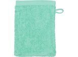 Waschhandschuh ROSS "Vita", blau (lagune), B:16cm L:22cm, Baumwolle, Handtücher, Waschhandschuh