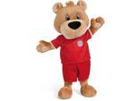 Kuscheltier NICI "FC BAYERN MÜNCHEN Bär Berni mit Trikot, 80 cm", braun, Plüschfiguren, KinderH:80cm, Kuscheltier, enthält recyceltes Material, H:80cm