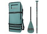 SUP-Paddel YEAZ "Rucksack und Paddel COSTIERA KIT", grün, Paddel, SUP-Paddel
