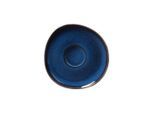 Untertasse "Kaffeeuntertasse Lave ø 15,2 cm", blau (bleu), LIKE. BY VILLEROY & BOCH, Speiseteller, Untertasse