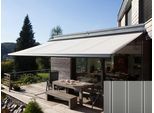 Kassettenmarkise WISMAR "Classic S-Compact", grau (grau, schwarz), B:600cm, Polyacryl, Markisen, Kassettenmarkise, Breite: 600 cm, Ausfall: 300 cm