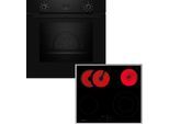 NEFF Backofen-Set "BX36B0", Energieeffizienz: A+, schwarz, Herdsets, mit 5 Beheizungsarten, Backofen-Set
