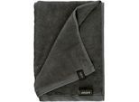 Duschtuch "Sense", grau (anthrazit), B:70cm L:140cm, Frottee, Obermaterial: 100% Baumwolle, SCHÖNER WOHNEN-KOLLEKTION, Handtücher, Duschtuch, mit Velourborte, hautschmeichelnde Airtouch Qualität, super weich