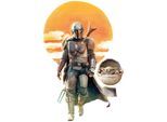 Bild KOMAR "Mandalorian The Child Family Trip", bunt (farbe bild(er): bunt), B:50cm H:70cm, Holz, Papier, Bilder, Bild, Wandbild zur Dekoration im Kinderzimmer - ohne Rahmen