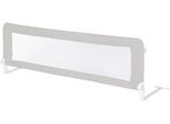 Bettschutzgitter ROBA "Klipp-Klapp, 135 cm, grau", Baby, Gr. B/H/T: 135cm x 52cm x 40cm, grau, Kunststoff, Metall, Schutzgitter Bettschutzgitter