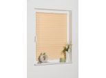 Plissee K-HOME "LUCERA" Gr. 1, beige (natur), B:40cm H:130cm, Obermaterial: 100% Bambus, Plissees, Plissee, BAMBUS-Plissee