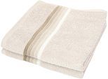 Handtücher DYCKHOFF "Chenille", weiß (sanftes weiß), B:50cm L:100cm, Frottier, Frottier, Handtücher, Handtücher
