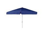 Sonnenschirm VCM "Alu-Sonnenschirm achteckig, Spannweite 3,8m", blau, Obermaterial: 100% Sonstiges Material (Ananasfaser) AM_PF ., Standschirme, Sonnenschirm