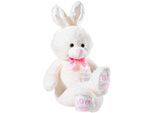 Kuscheltier HEUNEC "Hase XL 100 cm, creme", beige (creme), Plüschfiguren, KinderH:100cm, Polyester, Kuscheltier, H:100cm