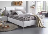 Tagesdecke, weiß (weiß, schwarz), B:190cm L:220cm, Polyester, WESTFALIA SCHLAFKOMFORT, Tagesdecken, Tagesdecke