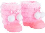 Puppen Schuhe BAYER "Winterstiefel", rosa (rosa, weiß), Puppenausstattungen, KinderB:4,5cm H:8,5cm L:8cm T:8cm, Puppen Schuhe, in Geschenkverpackung, B:4,5cm H:8,5cm L:8cm T:8cm