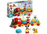 Konstruktionsspielsteine LEGO "Mickys und Minnies Geburtstagszug (10941), LEGO DUPLO Disney™", bunt, Spielbausteine, Kinder, Kunststoff, Konstruktionsspielsteine, Made in Europe