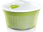 Salatschleuder LEIFHEIT "Comfort Line", grün (grün, weiß), Kunststoff, Salatschleudern, Salatschleuder, Kunststoff, Inhalt 5 Liter