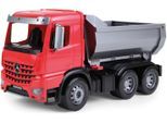 Spielzeug-LKW LENA "Worxx, Mercedes-Benz Arocs", bunt (rot, silberfarben), Spielzeugfahrzeuge, KinderB:19cm H:24cm T:45cm, Kunststoff, Spielzeug-LKW, Made in Europe, B:19cm H:24cm T:45cm