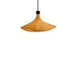 PAULEEN Pendelleuchte "Boho Soul max20W Schwarz/Beige 230V Metall/Bambus", schwarz (beige, schwarz), 1, H: 182cm, Leuchten, E27, Pendelleuchte